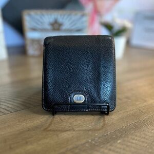 Dunhill Black Leather Bifold Wallet